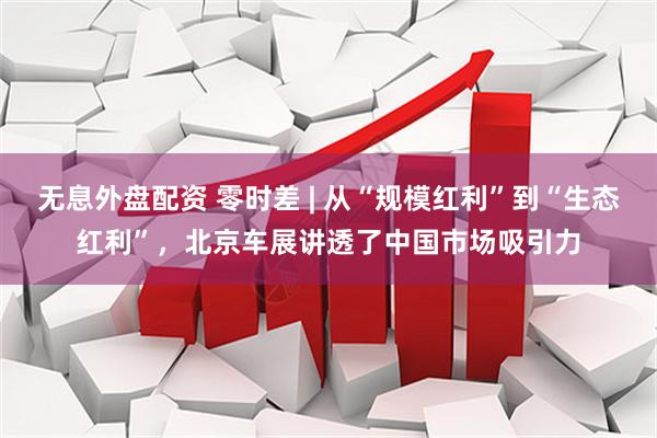 无息外盘配资 零时差 | 从“规模红利”到“生态红利”，北京车展讲透了中国市场吸引力