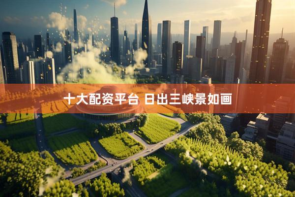 十大配资平台 日出三峡景如画